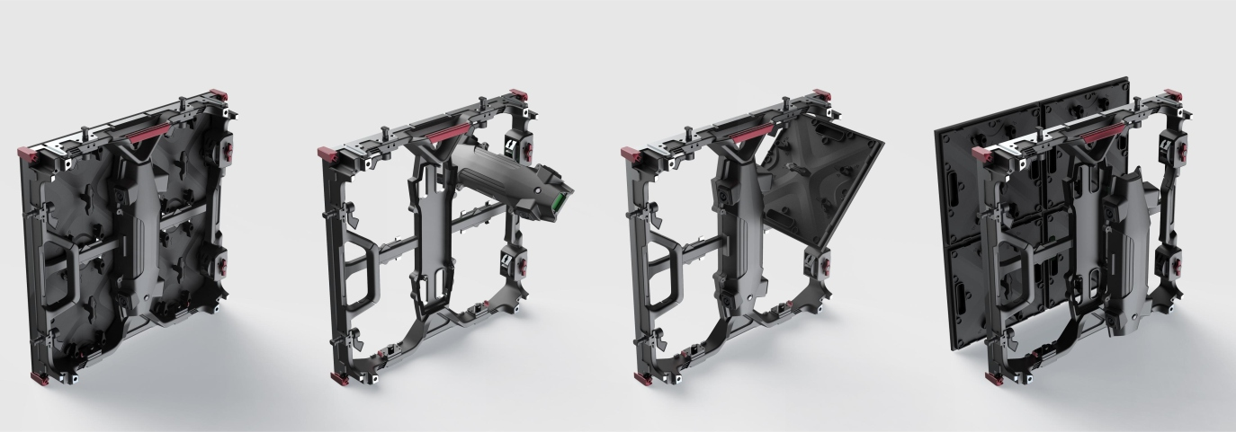 Customized Die Casting Rental LED Display Front and Rear Maintenance